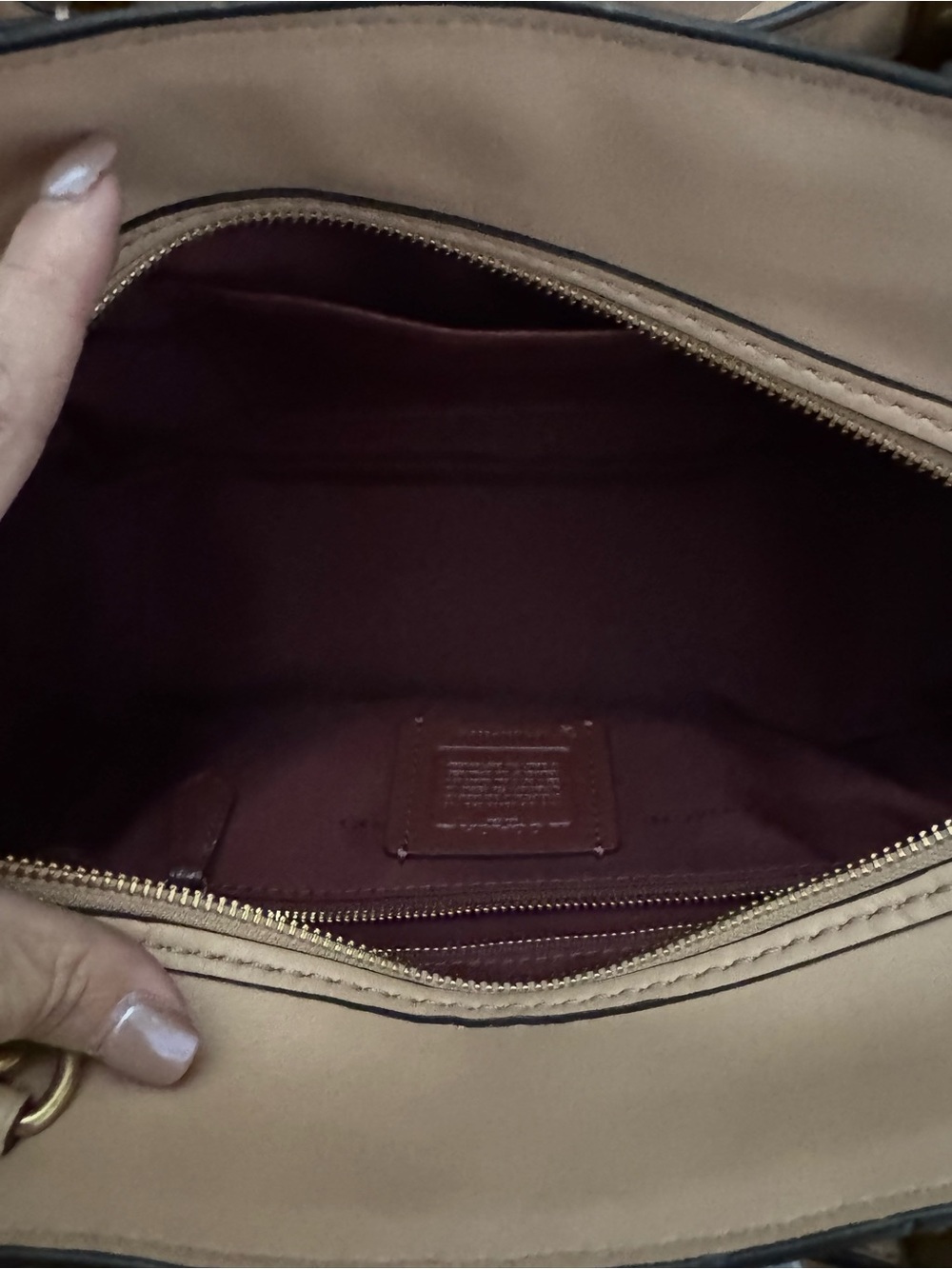 Coach Dreamer 27 Satchel in Blush Pink - Picture 4 of 4